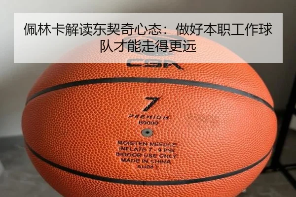 佩林卡解读东契奇心态：做好本职工作球队才能走得更远 - leyuAPPlogin
